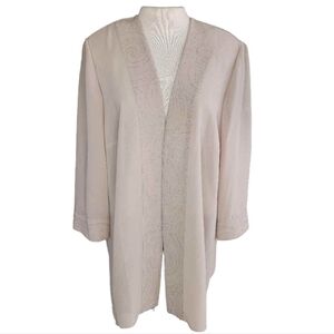 𝅺Dana Kay Vintage Sheer Sparkle Cardigan